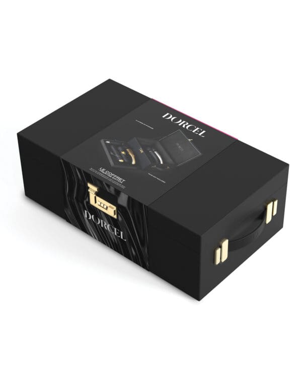 Dorcel Le Coffret Prestige Edition Built-in Combination Lock Storage Box  - Black