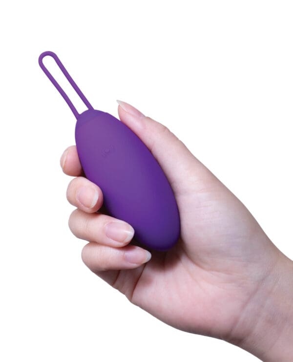 Blush Wellness Imara Vibrating Egg w/Remote - Purple - Image 3