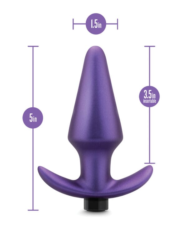Blush Anal Adventures Matrix Interstellar Plug - Astro Violet - Image 4