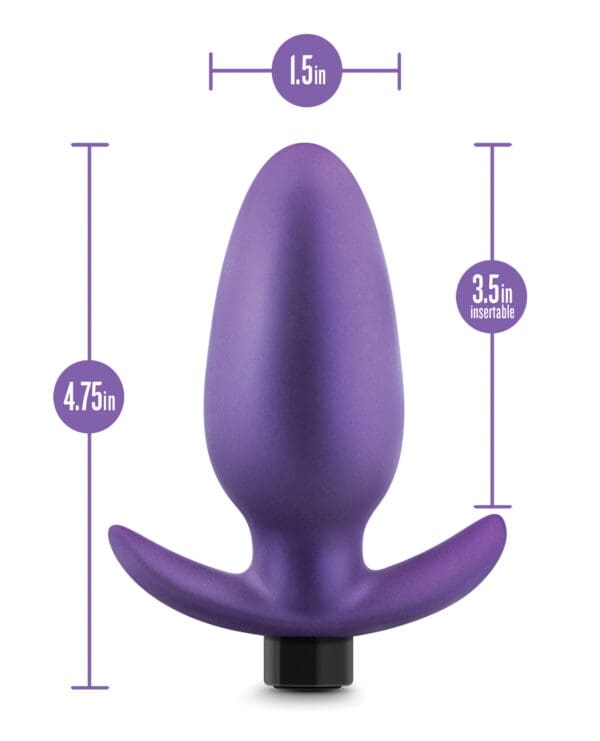 Blush Anal Adventures Matrix Excelsior Plug - Astro Violet - Image 4