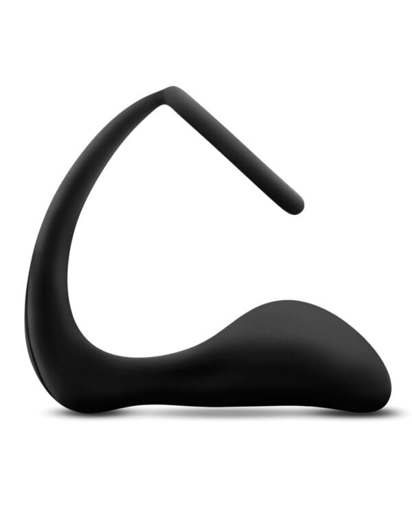Blush Anal Adventures Cock Ring Plug - Black - Image 2
