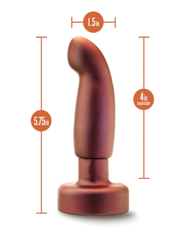 Blush Anal Adventures Matrix Bionic Plug - Cosmic Copper - Image 4