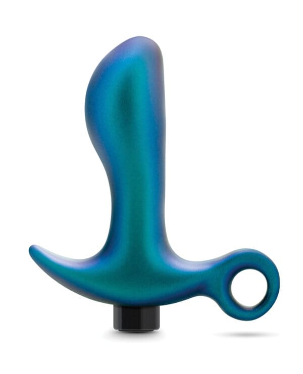 Blush Anal Adventures Matrix Teleportation Plug - Lunar Blue - Image 2