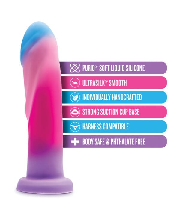 Blush Avant Borealis Dreams Silicone Dildo - Cotton Candy - Image 5
