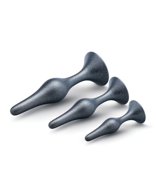 Blush Anal Adventures Matrix Genesis Plug Kit - Silver - Image 3