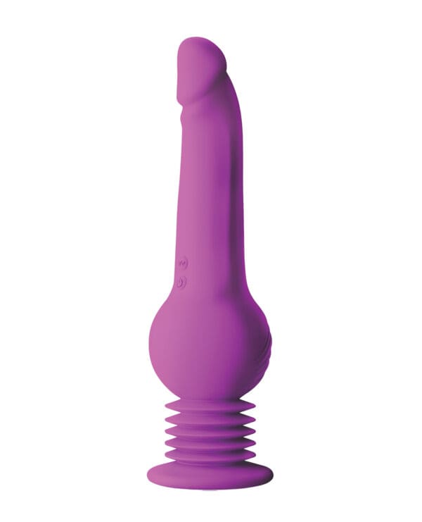 Blush Impressions New York Gyro Quake Dildo - Purple - Image 2