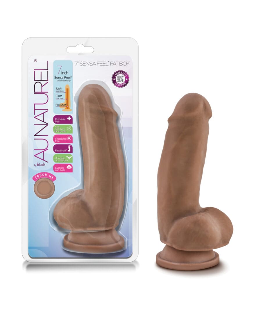 Blush Au Naturel 7" Sensa Feel Fat Boy - Latin