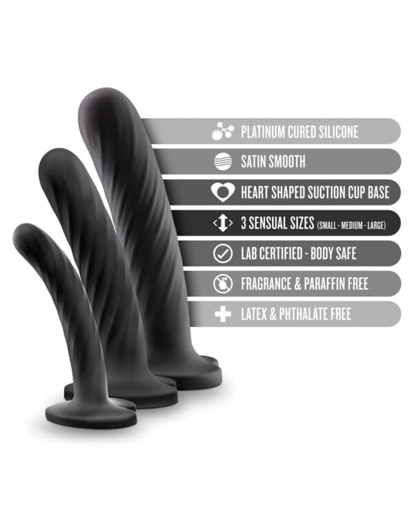 Blush Temptasia Twist Kit - Black Set of 3 - Image 5