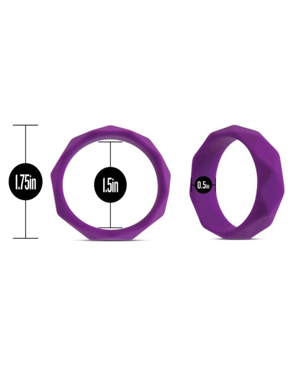 Blush Wellness Geo C-Ring - Purple - Image 4
