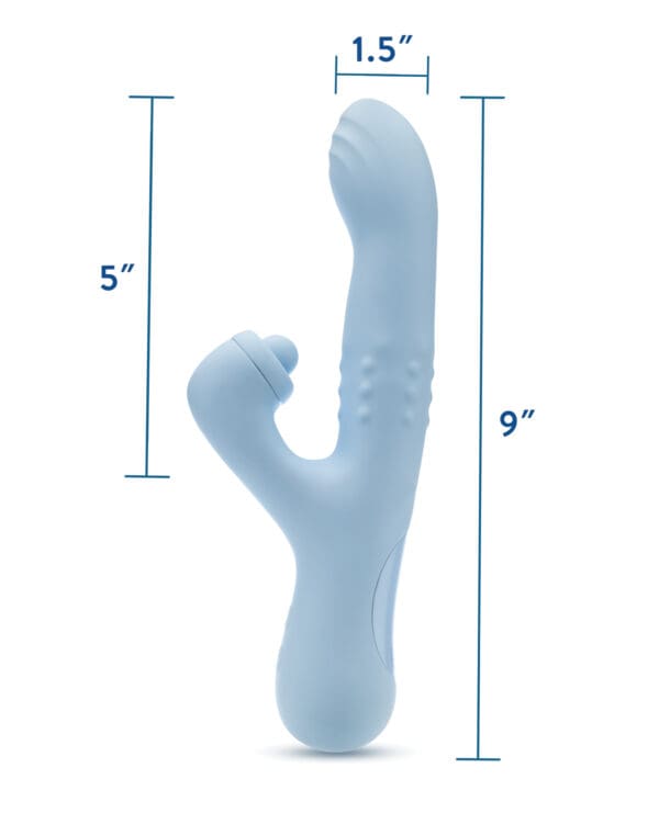 Blush Devin G-Spot Vibrator - Blue - Image 4