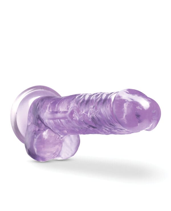 Blush Naturally Yours 7" Crystalline Dildo - Amethyst - Image 3