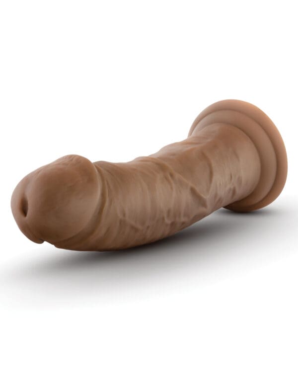 Blush Au Naturel 8" Dildo w/Suction Cup - Mocha - Image 3