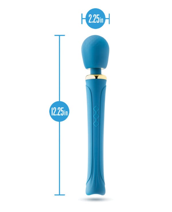 Blush Dianna Wand Massager - Teal - Image 4