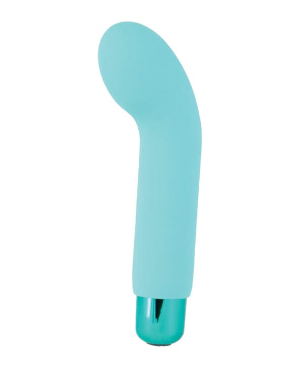 Sara's Spot Rechargeable Bullet w/G Spot Sleeve - 10 Functions Teal - Image 3