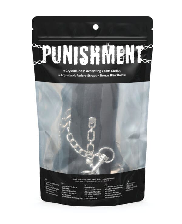 Punishment Crystal Detail Handcuffs - Image 2