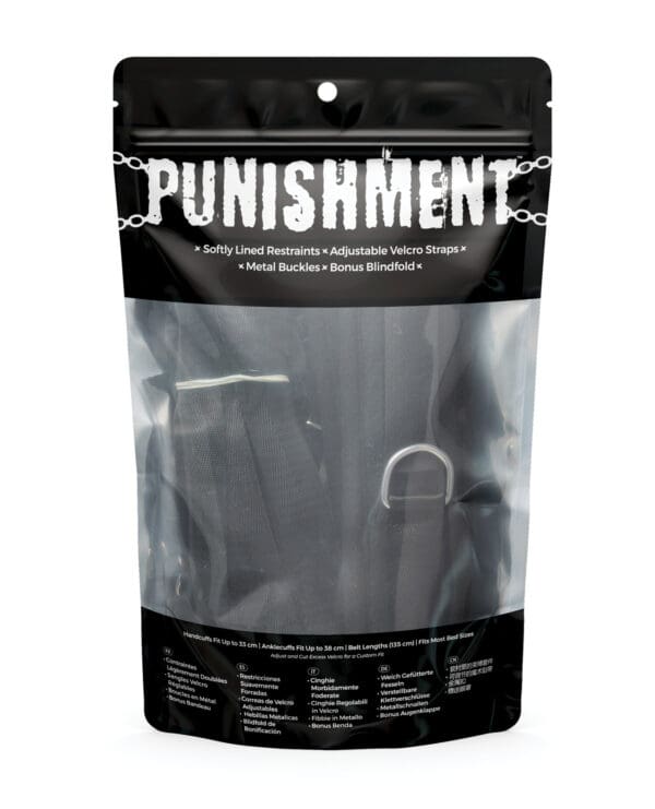 Punishment 5 pc Bed Restraints - Image 2