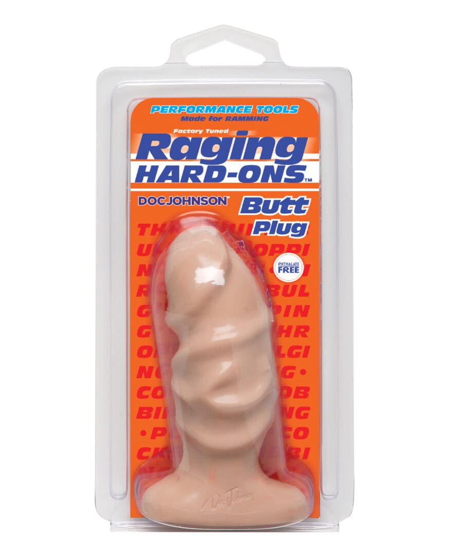 Raging Hard Ons Butt Plug - Large