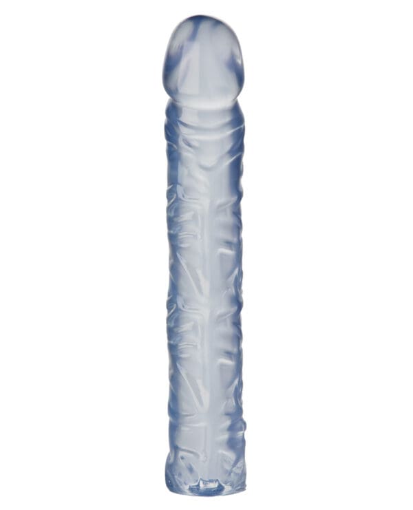 Crystal Jellies 10" Classic Dildo - Clear - Image 2