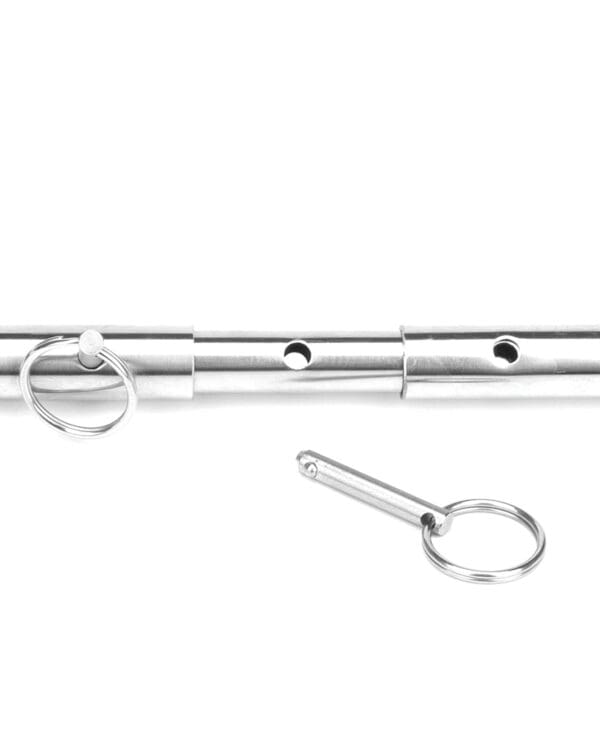 Lux Fetish Expandable Bar Spreader Set w/Leatherette Cuffs - Image 3