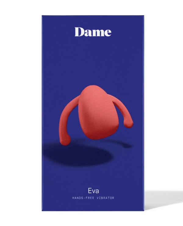 Dame Eva Hands Free Vibrator - Papaya - Image 3