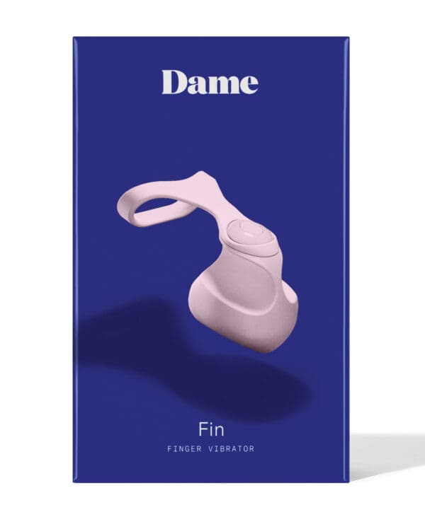 Dame Fin Finger Vibrator - Quartz - Image 3
