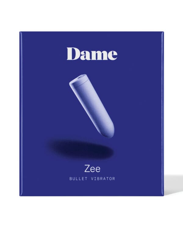 Dame Zee Bullet Vibrator - Periwinkle - Image 2