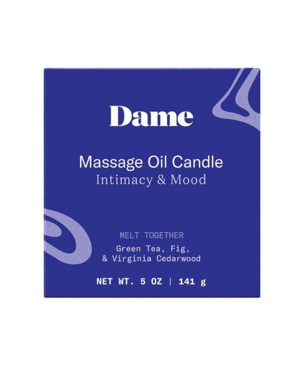 Dame Massage Oil Candle - Melt Together - Image 2