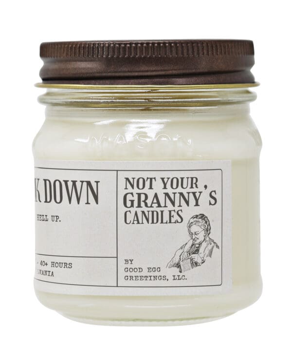 Calm The Fuck Down - Funny Candle 8oz Soy Wax - Image 2