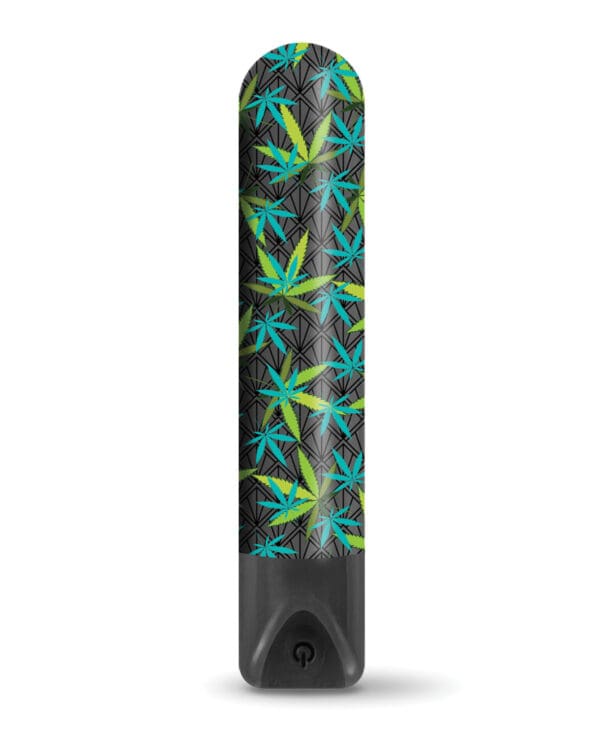 Buzzed 3.5" Rechargeable Bullet - Canna Queen Black - Image 2