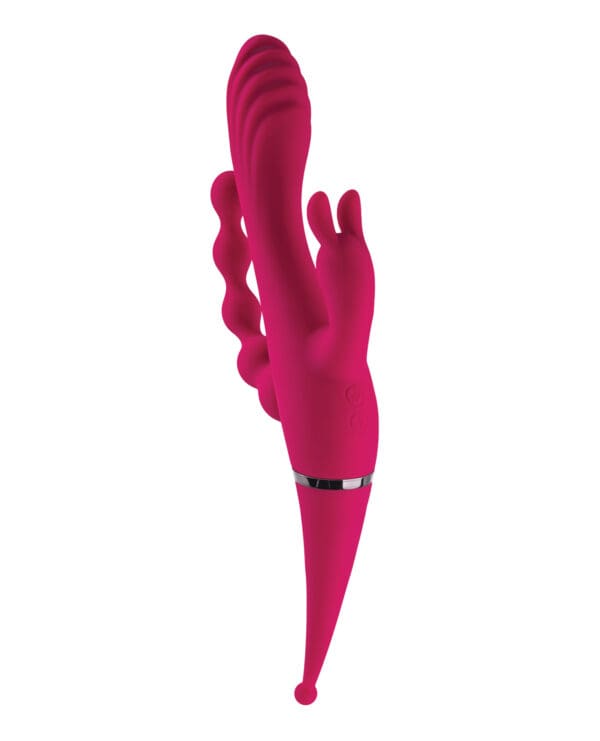 Gender X Four by Four Vibrator - Burgundy - Image 4