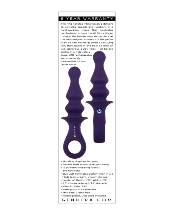 Gender X Ring Pop - Purple - Image 2