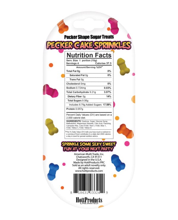 Pecker Cake Sprinkles Party Candy - Image 2