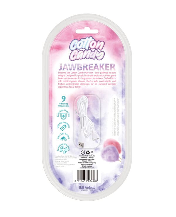 Cotton Candy Jawbreaker Rabbit Vibe - Cotton Candy - Image 3