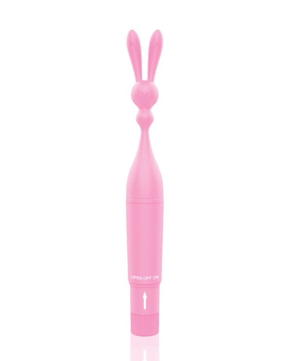 The 9's Clitterific! Button Bunny Clitoral Stimulator - Pink - Image 2