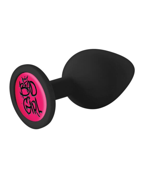 The 9's Booty Talk Bad Girl Plug - Black - Image 3
