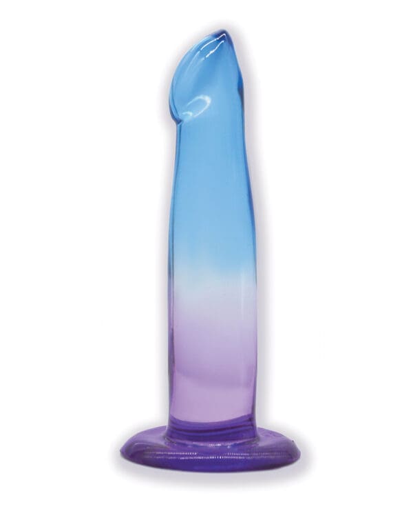 Shades Jelly TPR Gradient Dong Small - Blue/Purple - Image 2