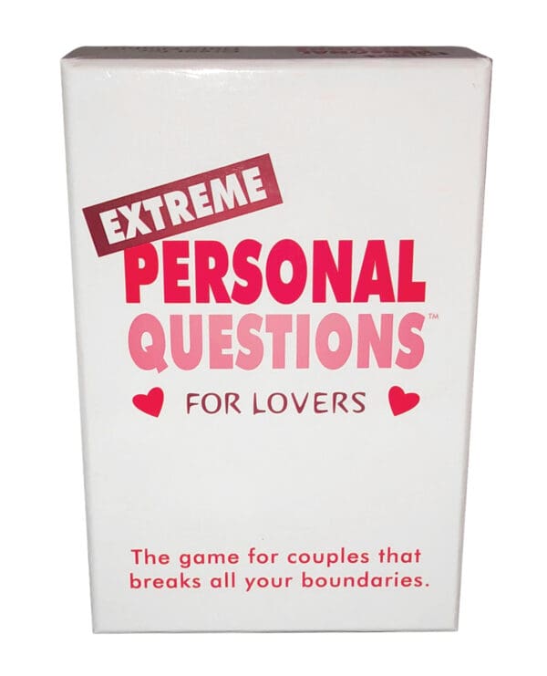 Extreme Personal Questions For Lovers Card Game - Image 2
