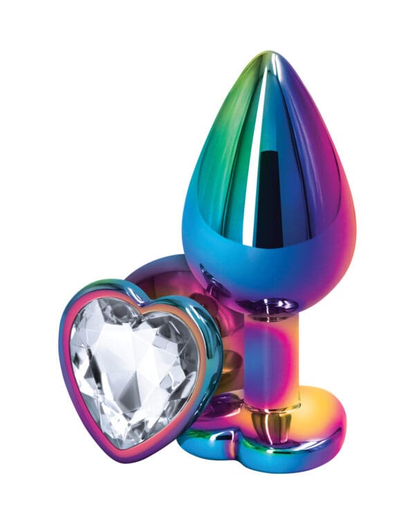 Rear Assets Multicolor Heart Medium - Clear - Image 2