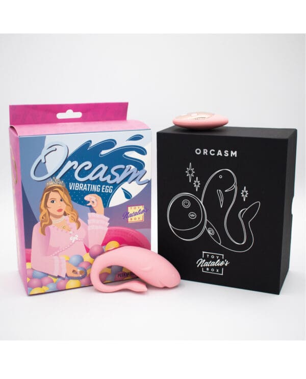 Natalie's Toy Box Orcasm Remote Controlled Wearable Egg Vibrator - Pink - Image 3