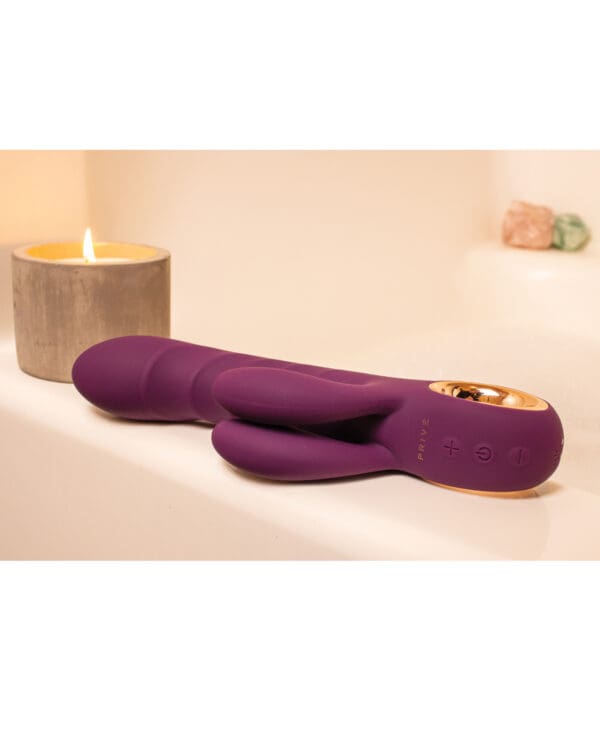 PRIVE Super Rabbit Vibrator - Purple - Image 4