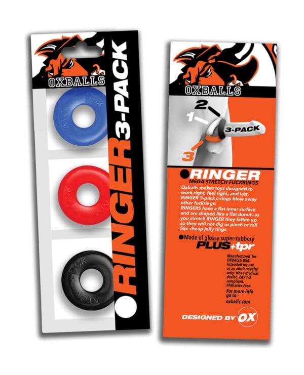 Oxballs Ringer Donut 1 - Multicolored Pack of 3 - Image 4