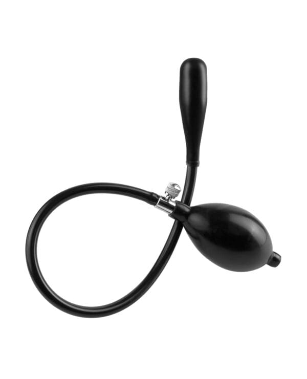 Anal Fantasy Collection Inflatable Silicone Ass Expander - Black - Image 2