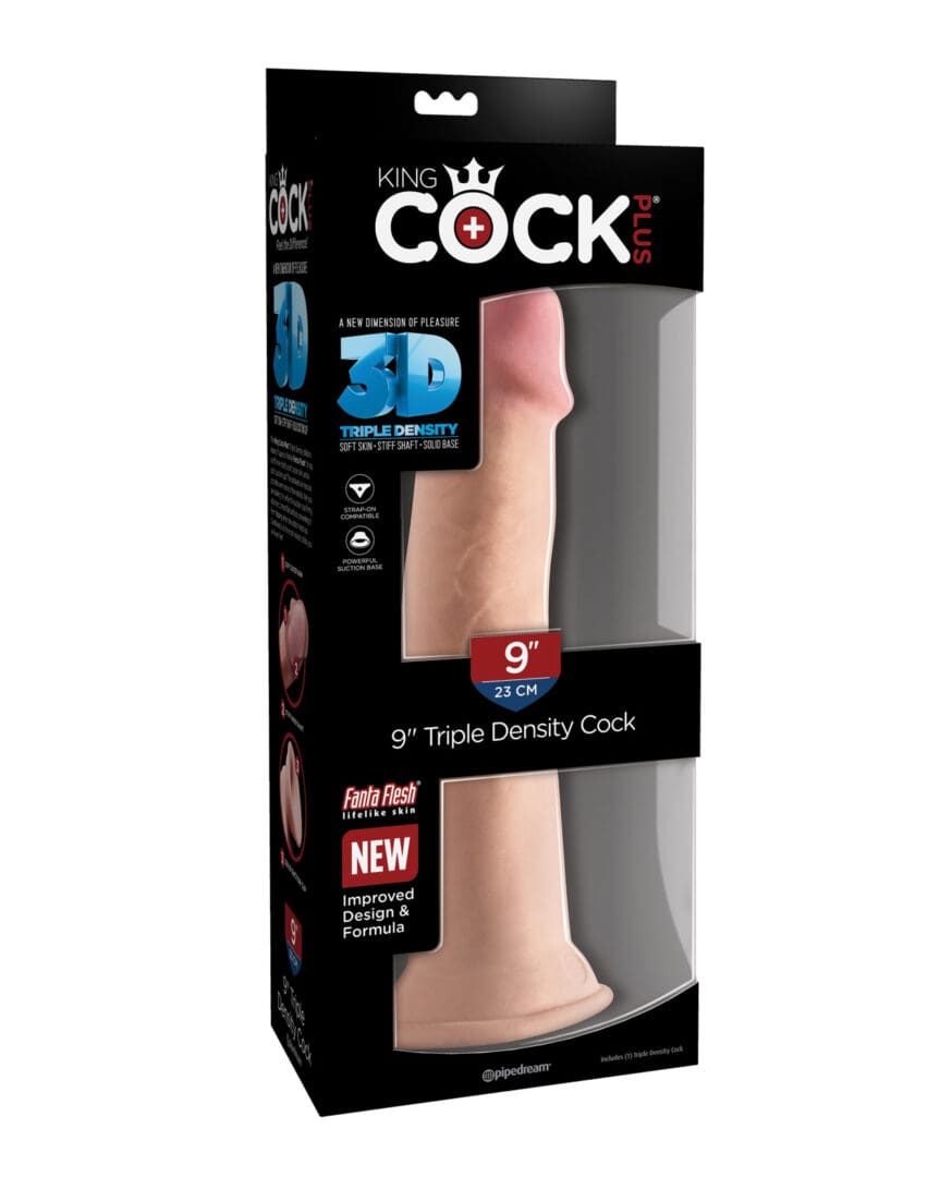 King Cock Plus 9" Triple Density Cock