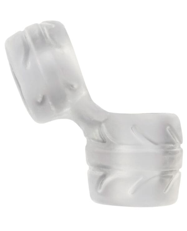 Perfect Fit SilaSkin Cock & Ball Ring - Clear - Image 2