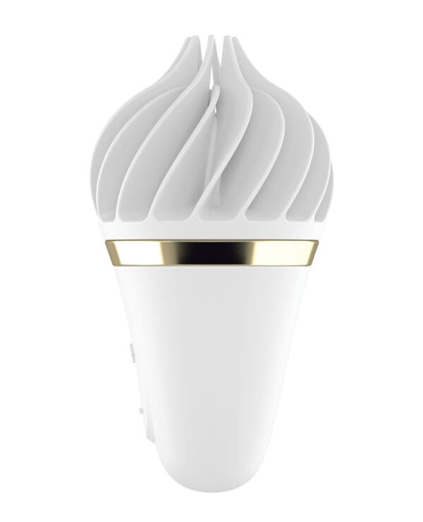 Satisfyer Sweet Treat - White/Gold - Image 3