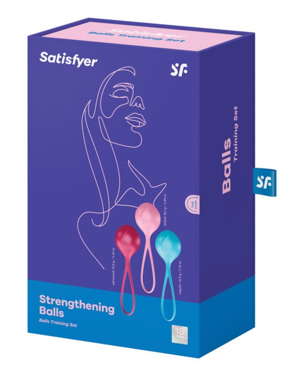 Satisfyer Strengthening Balls Training Set - Asst. Set of 3 - Image 4