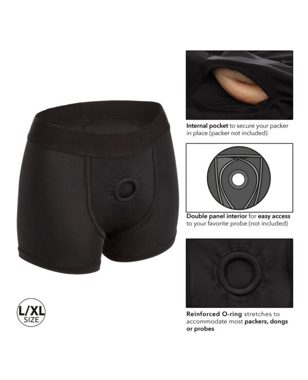 Boundless Boxer Brief L/XL - Black - Image 5