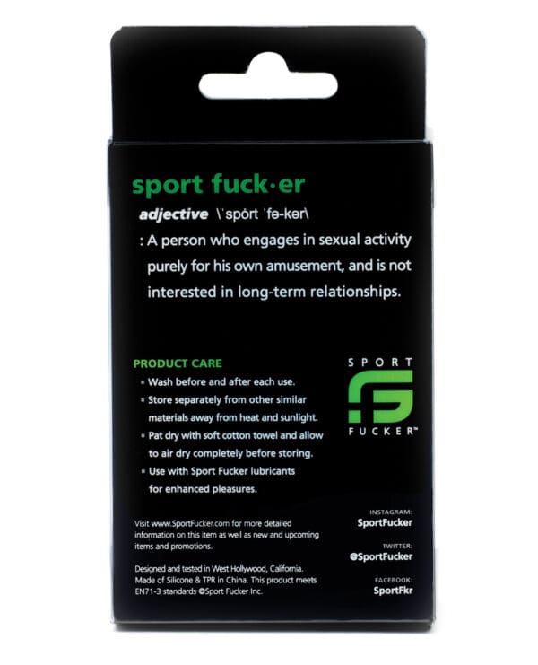 Sport Fucker Muscle Ball Stretcher - Black - Image 3