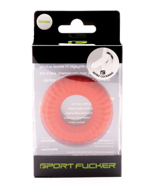 Sport Fucker Nitro Ring - Red - Image 2