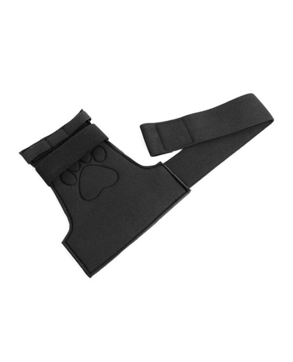 Shots Ouch Puppy Play Paw Cut-Out Gloves - Red - Image 4